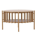 Paris Prix Table Basse Design  Rubbo  80cm Naturel
