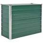 Voir la diapositive 2 : VIDAXL Lit sureleve de jardin Acier galvanise 100x40x77 cm Vert