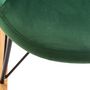 Voir la diapositive 4 : ATMOSPHERA Rocking chair en velour Ewan