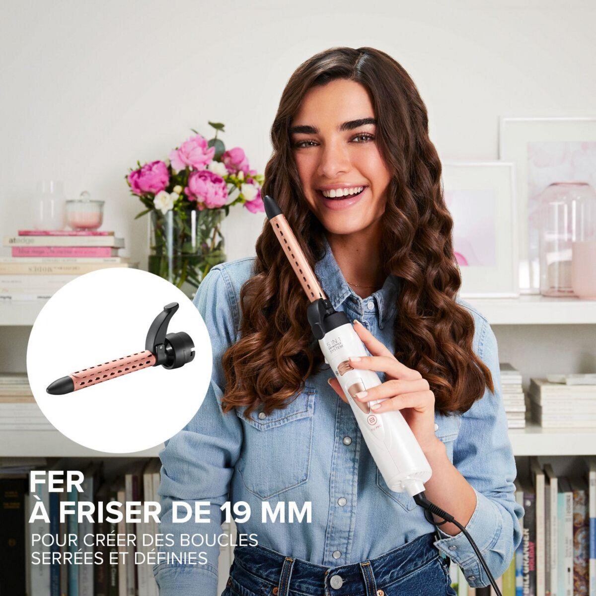 BELLISSIMA Brosse soufflante My Pro GH18 100 (5 en 1)