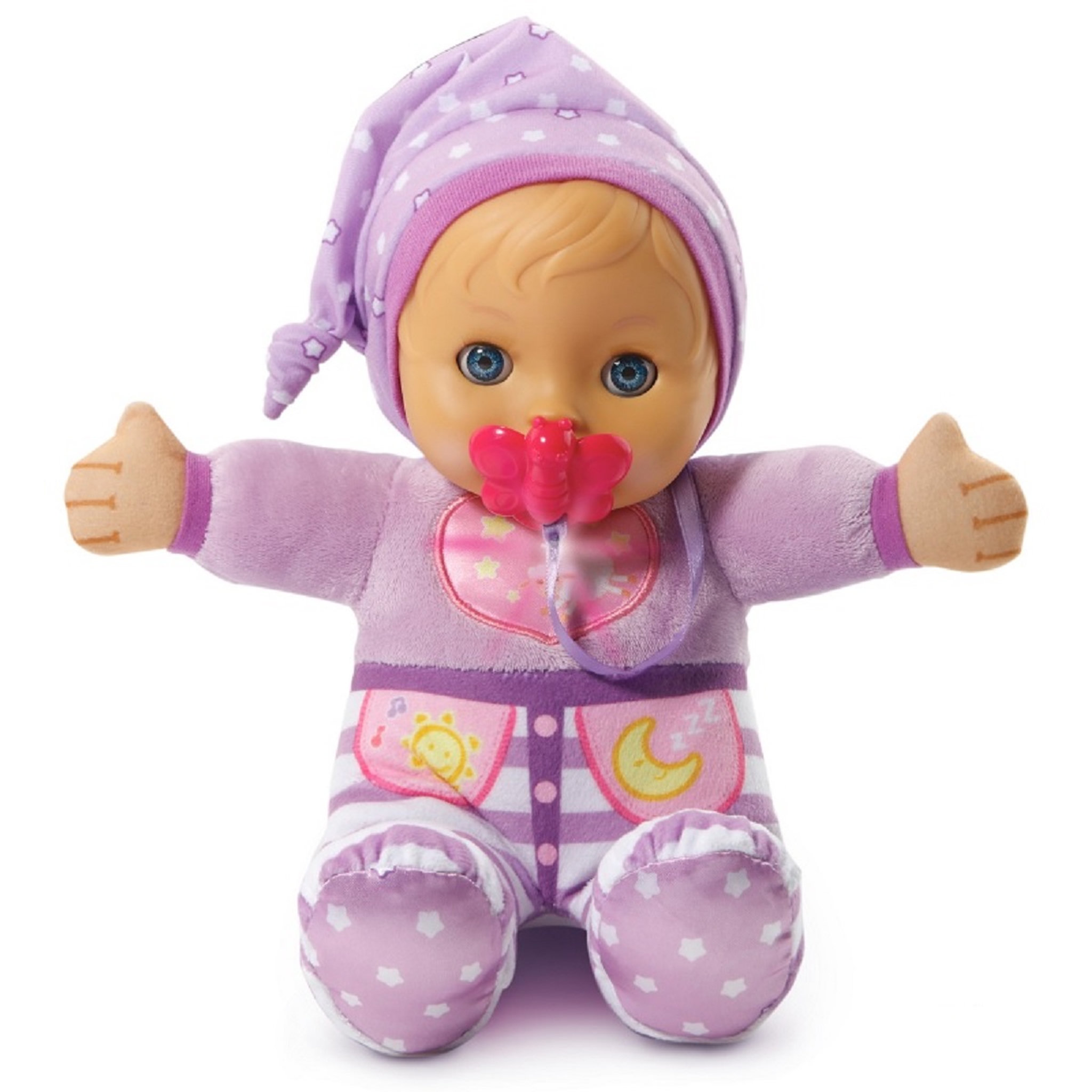 Voir la diapositive 1 : VTECH Poupon mon bébé à bercer - Little love 