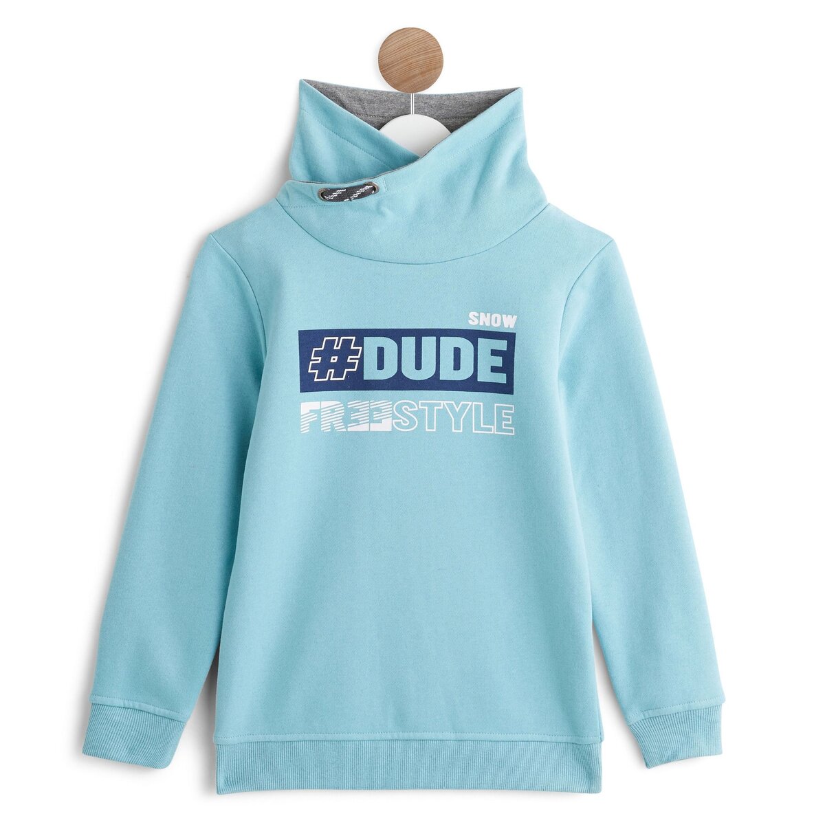 IN EXTENSO Sweat col snood garçon