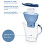 Voir la diapositive 4 : BRITA BRITA Carafe filtrante Marella bleu (2,4L) inclus 1 cartouche filtrante MAXTRA PRO All-in-1