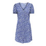Voir la diapositive 2 : Only Robe Bleu/Blanche à fleurs Femme Only Nova
