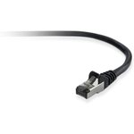 Belkin Adaptateur Ethernet 2M Droit CAT6 Noir A3L981BT02MBKHS