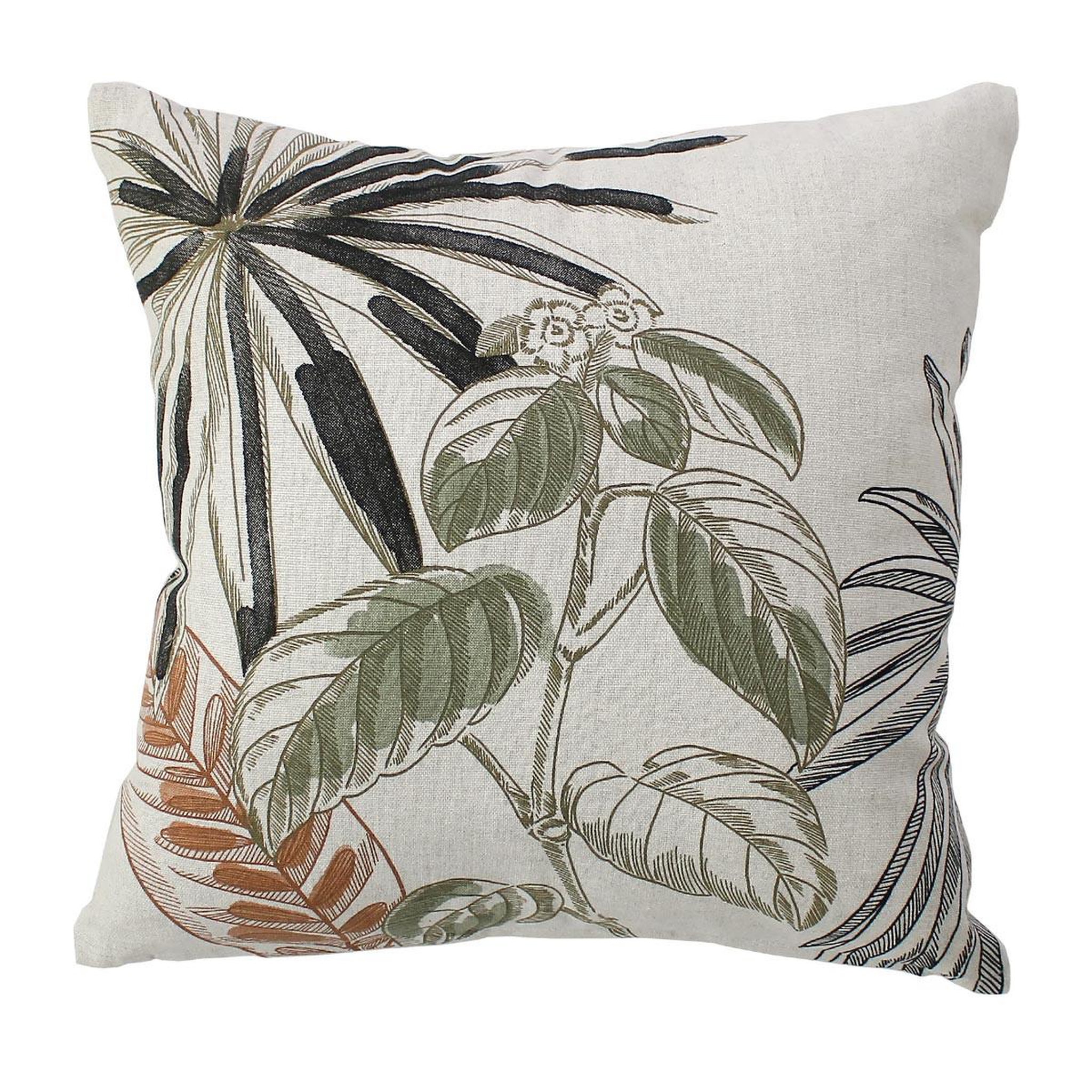 ENJOY HOME Coussin déco imprimé  mambo  40x40cm multicolore