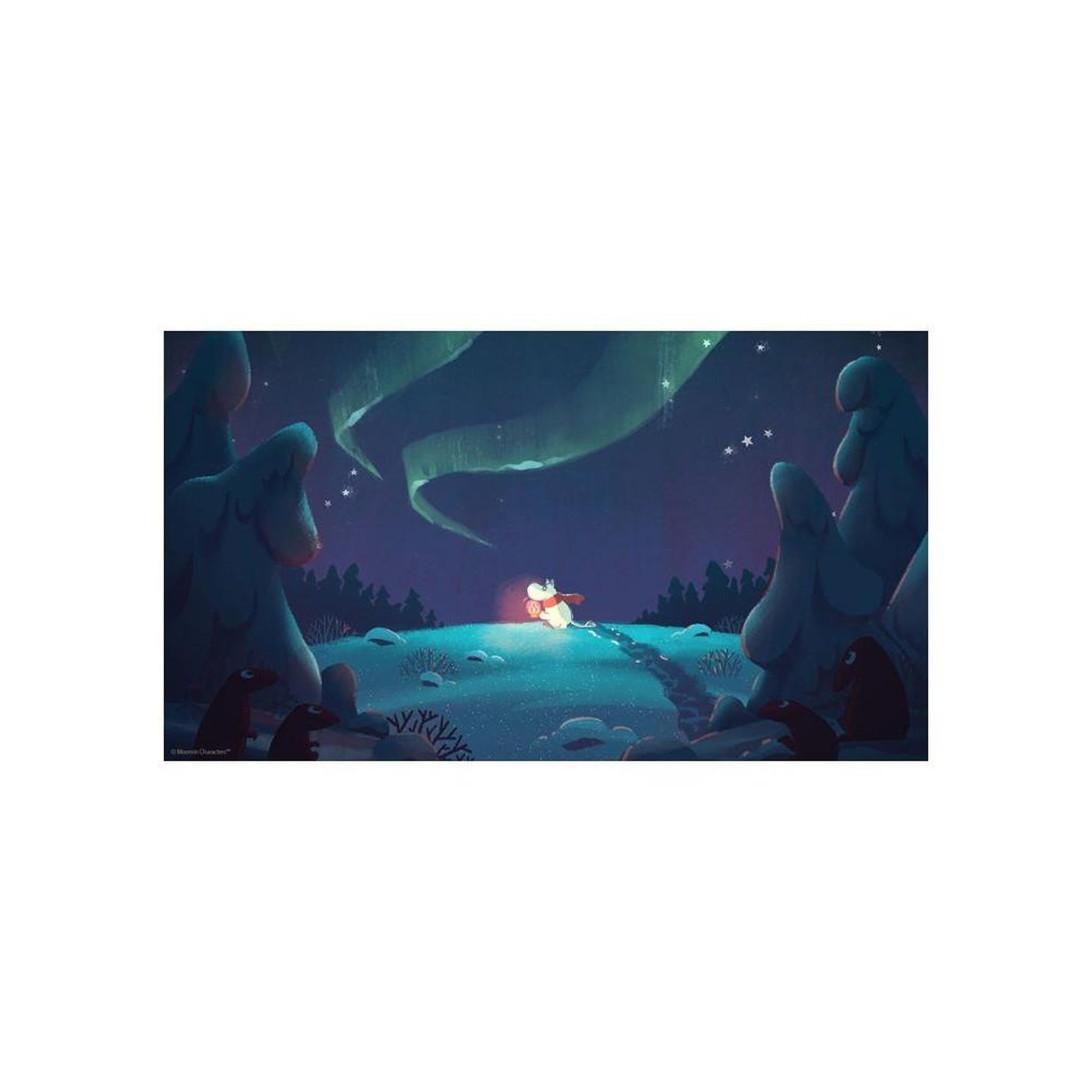 Voir la diapositive 3 : Just for games Jeu nintendo switch moomintroll : la chaleur de l'hiver, aventure hivernale illustrée, mode 2 joueurs en auto-co-op, packaging français