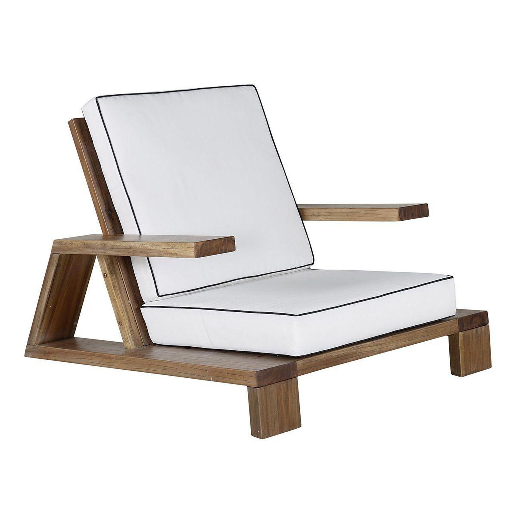 Paris Prix Fauteuil de jardin en bois  daria  100cm marron