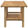 Voir la diapositive 4 : VIDAXL Table basse 70x40x35 cm bambou