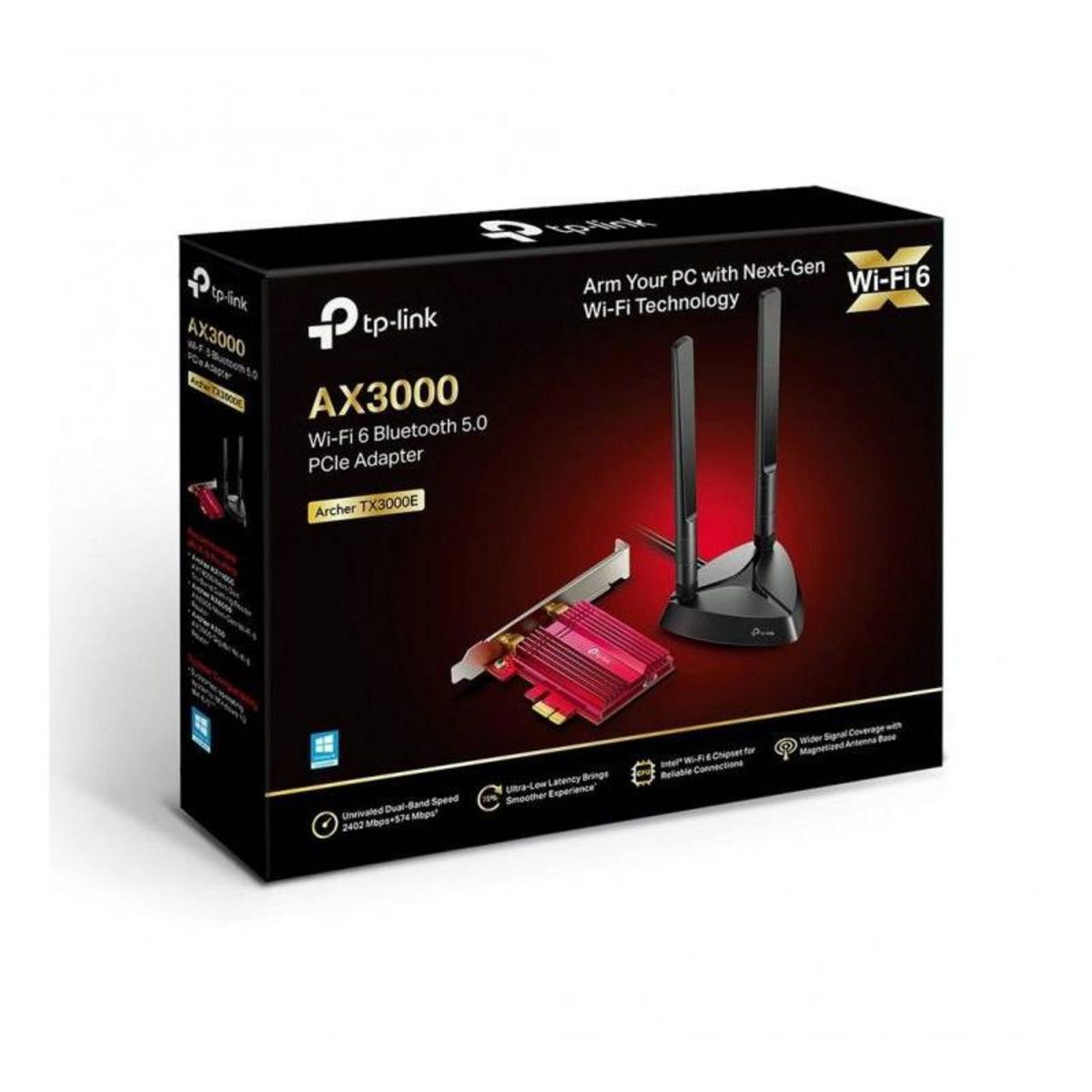 TP-LINK TP LINK ARCHER TX3000E Adaptateur WiFi 6 PCIe Bluetooth 5.0