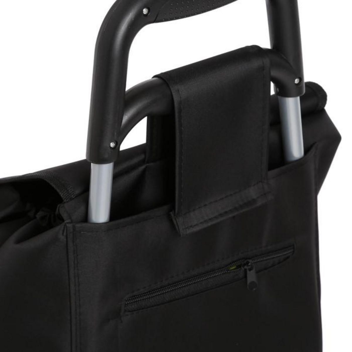 B BASIC & CO Chariot de Marché  Aquarelle  30L Noir