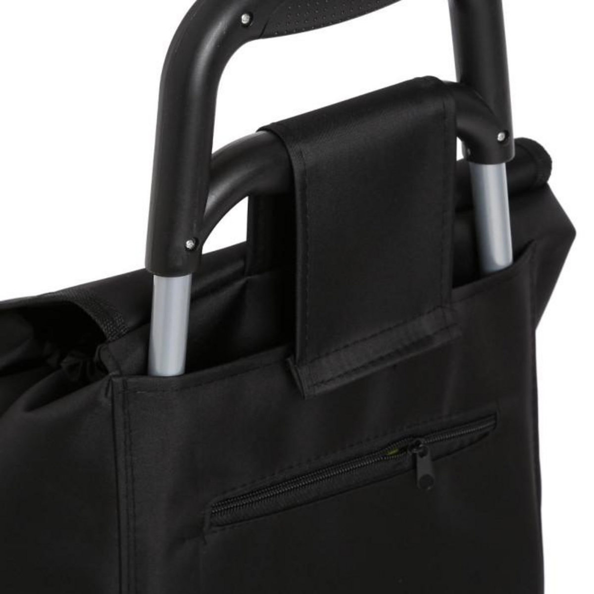 B BASIC & CO Chariot de Marché  Aquarelle  30L Noir