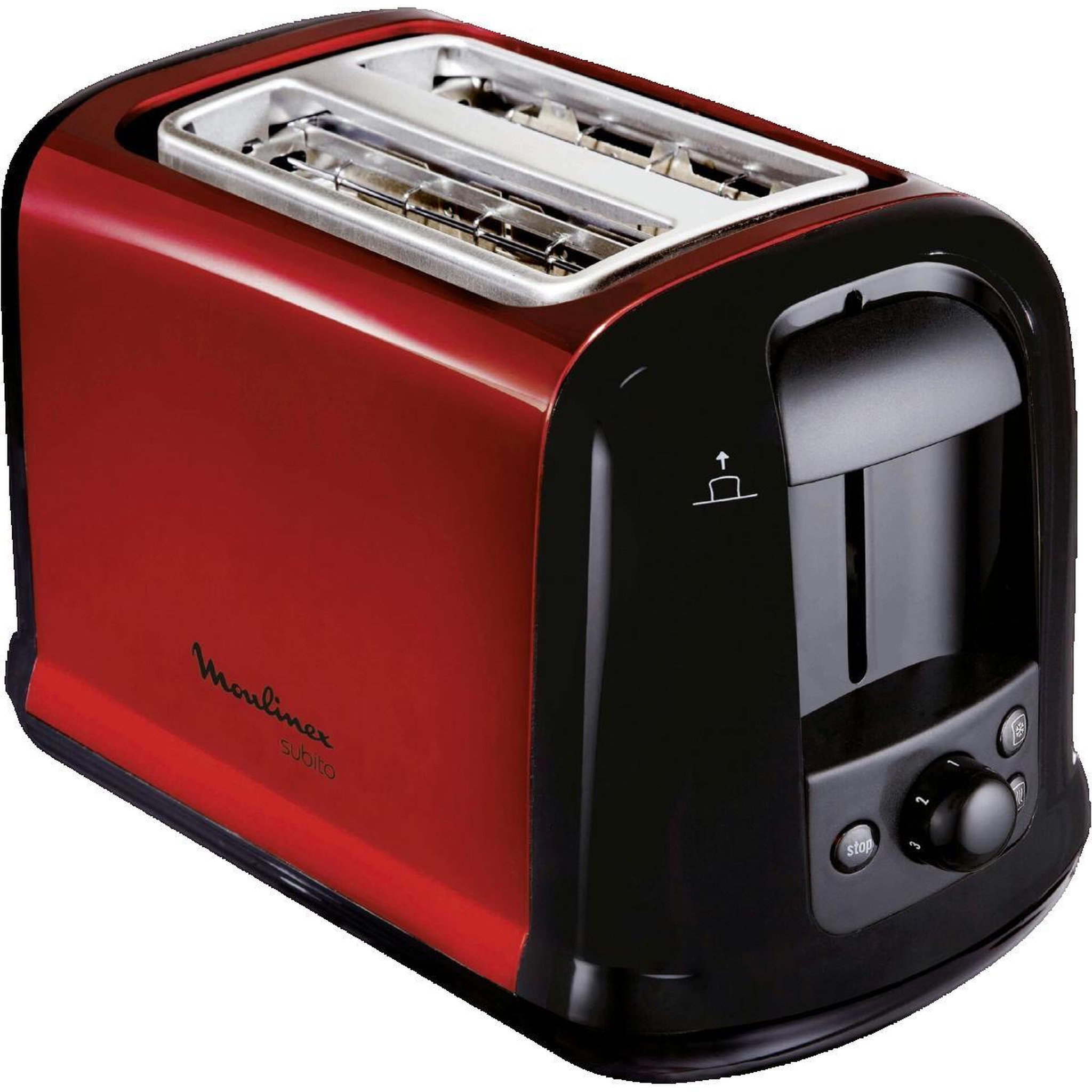 MOULINEX Grille pain Moulinex LT261D rouge