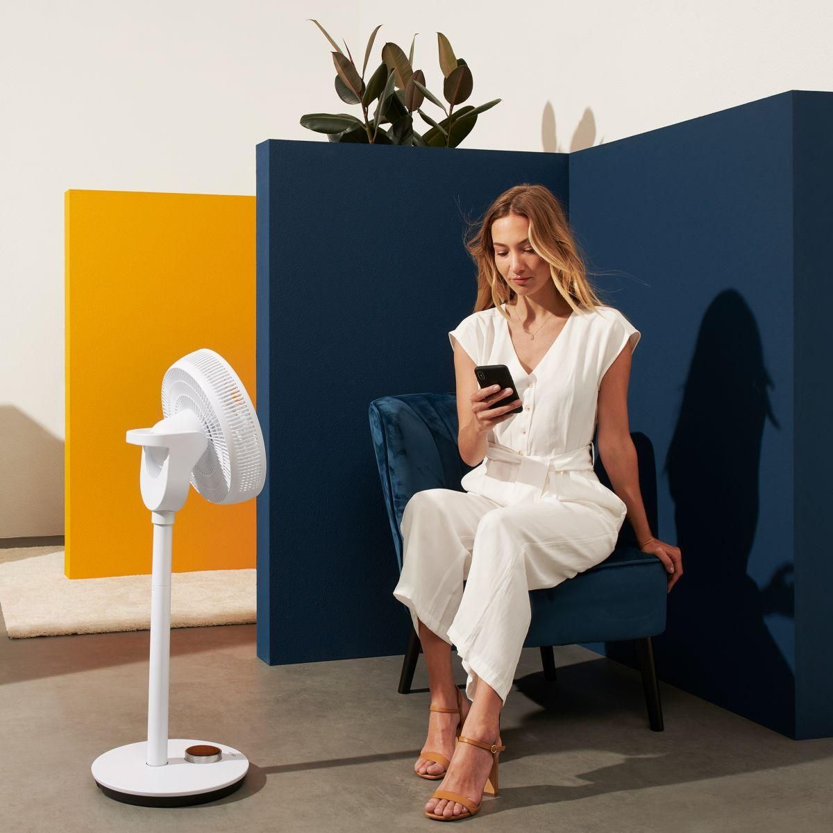 Duux Ventilateur connecté whisper flex smart DXCF13