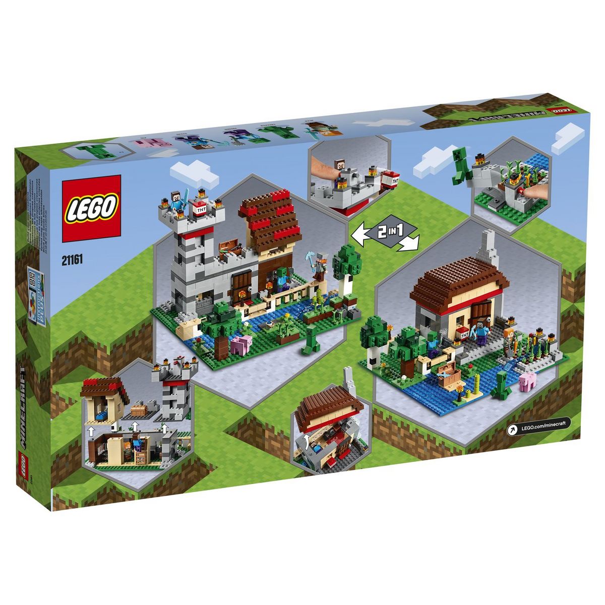 LEGO Minecraft 21161 - La boîte de construction 3.0
