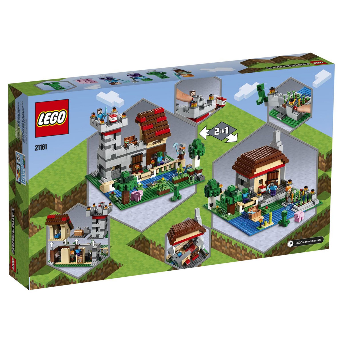LEGO Minecraft 21161 - La boîte de construction 3.0