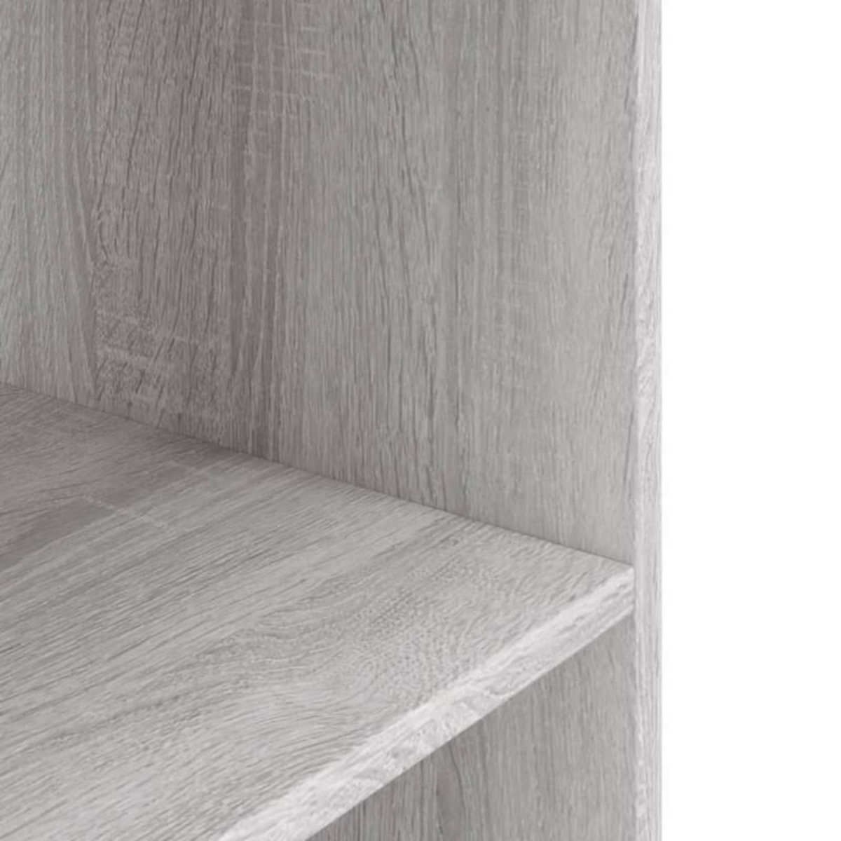 VIDAXL Support pour aquarium sonoma gris 60x30x60 cm bois d ingénierie
