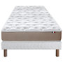 Voir la diapositive 1 : IDLITERIE Ensemble Matelas accueil Latex 3 zones INITIAL - Bi Confort Mousse & Latex + Sommier - Made in France