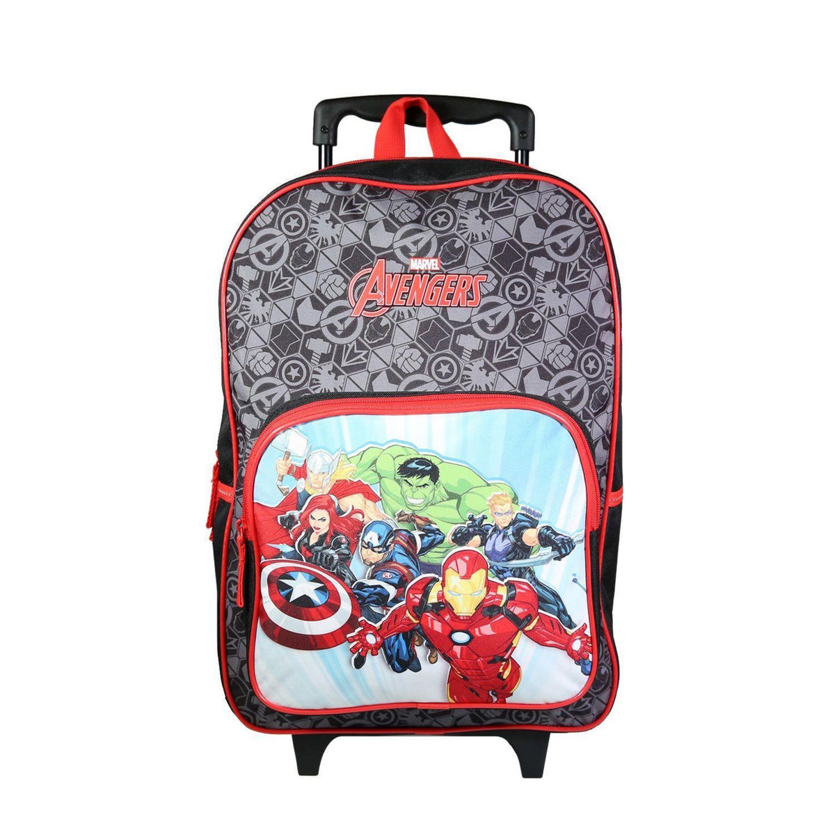 Bagtrotter BAGTROTTER Sac à dos à roulettes 41 cm Marvel Avengers Noir