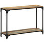 Voir la diapositive 1 : VIDAXL Table console 110x30x75 cm Bois solide de recuperation