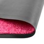 Voir la diapositive 2 : VIDAXL Paillasson lavable Rose 60x90 cm