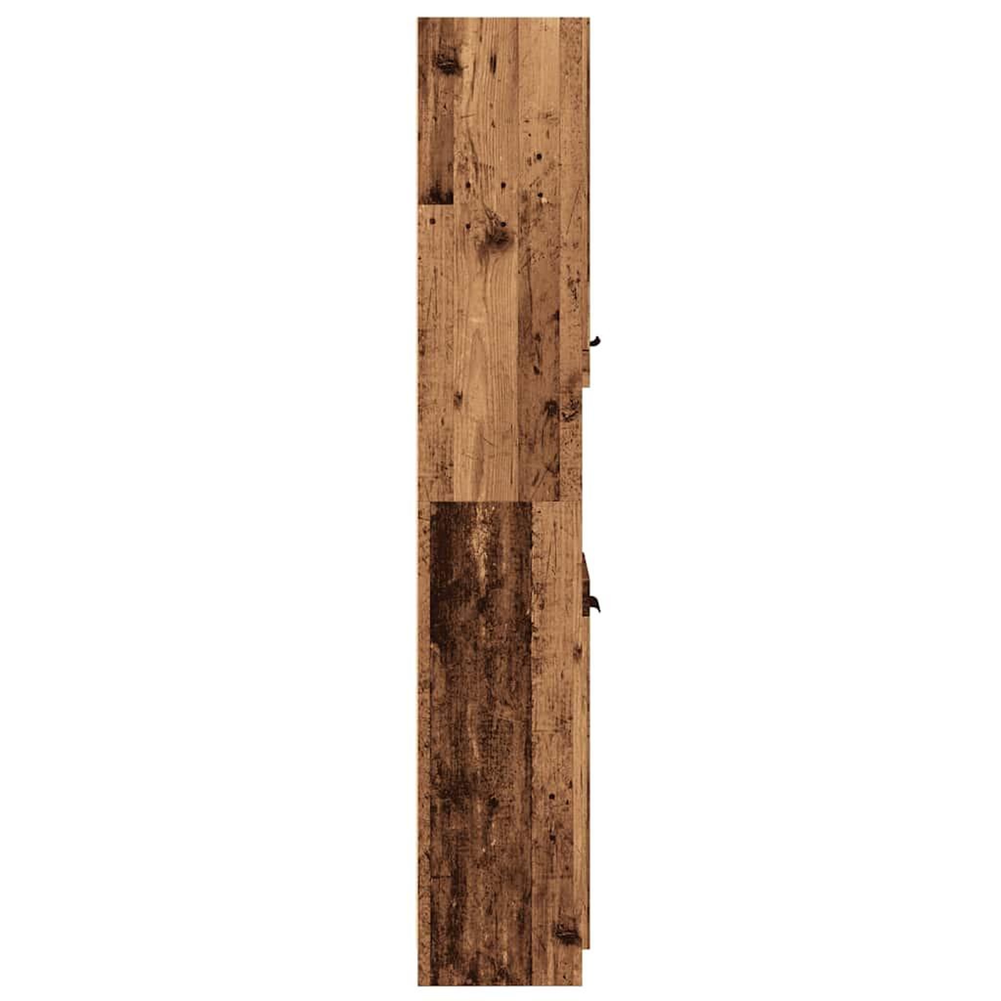 Voir la diapositive 5 : VIDAXL Armoire de salle de bain vieux bois bois d'ingenierie