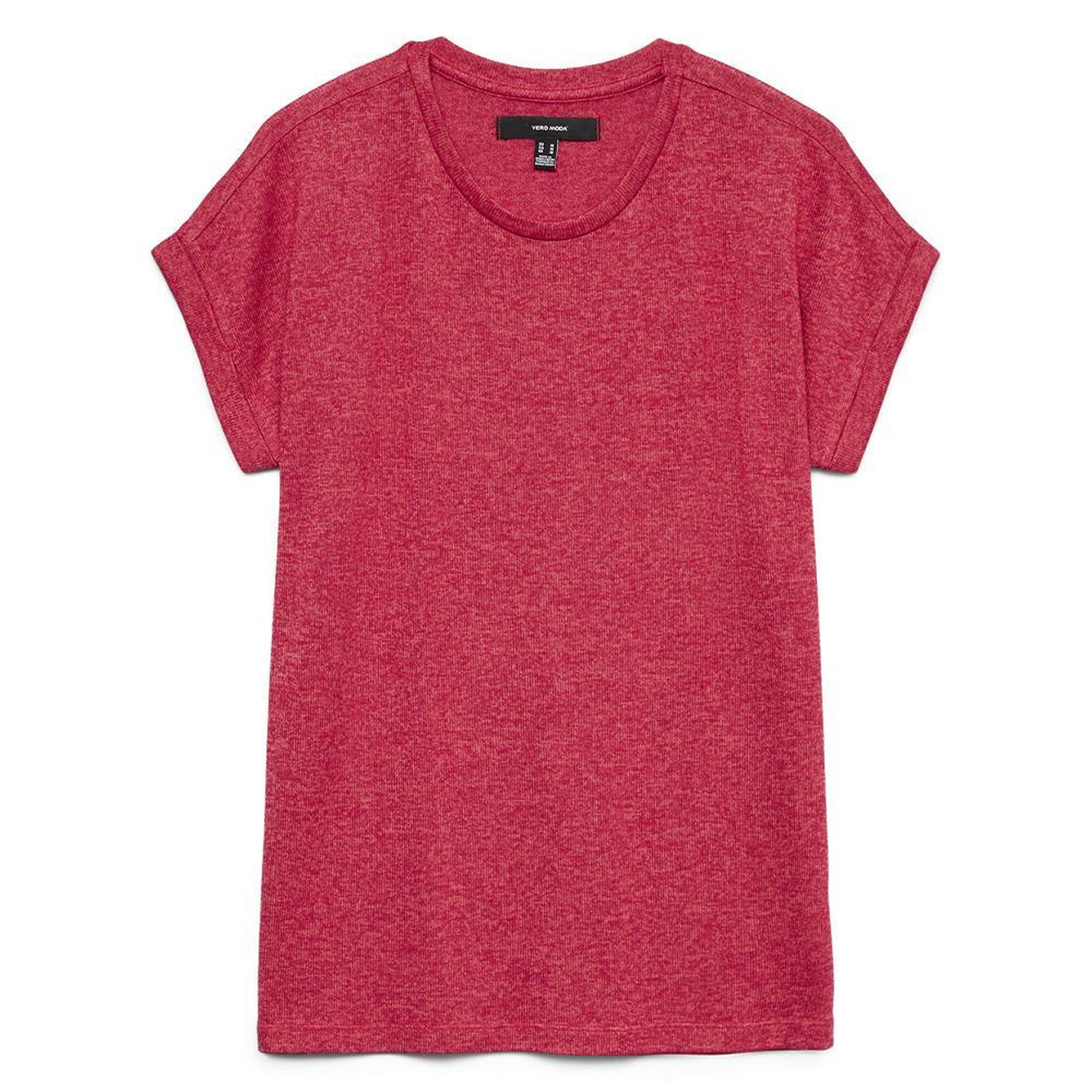 Vero Moda T-Shirt Rouge Femme Vero Moda Brianna 10291353S. Coloris disponibles : Rose