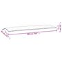 Voir la diapositive 6 : VIDAXL Coussins de banc de jardin lot de 2 multicolore tissu Oxford