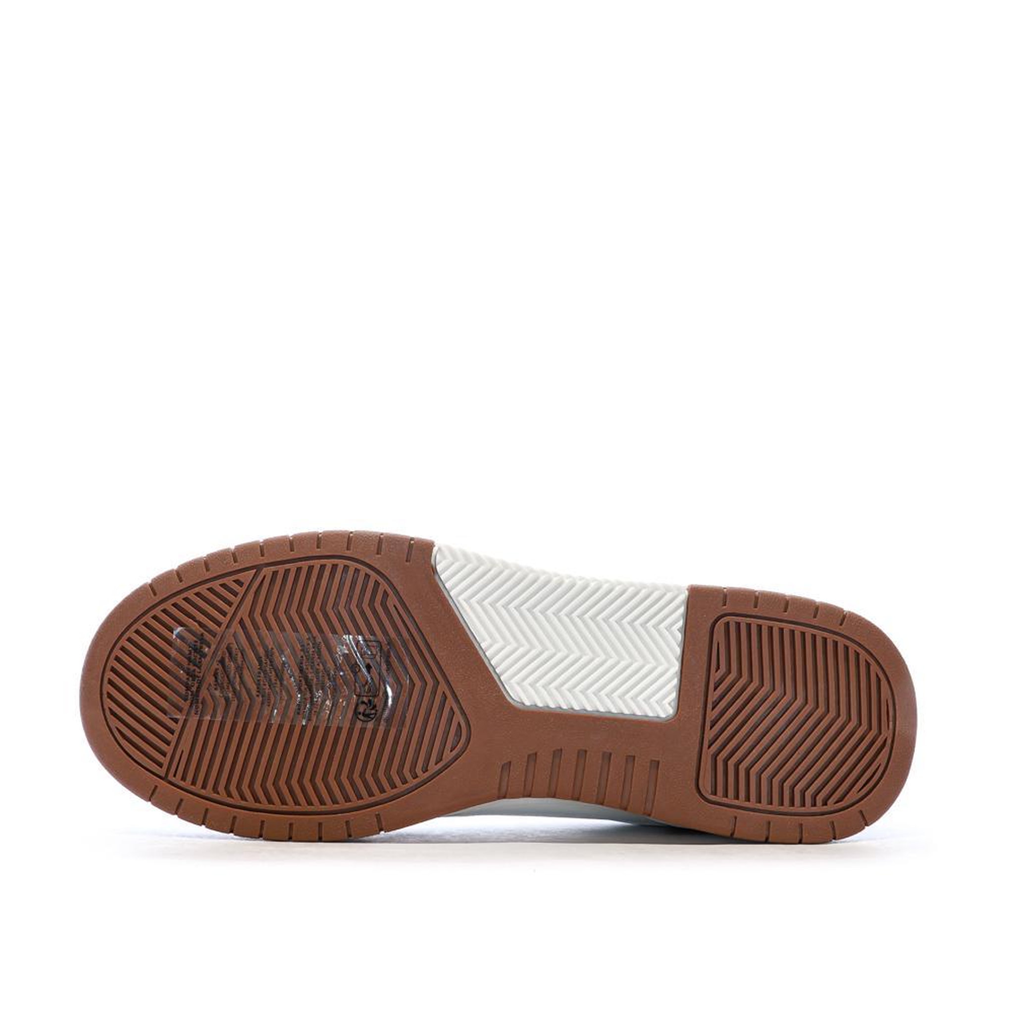 Voir la diapositive 4 : KAPPA Baskets Blanches/Taupes Homme Kappa Logo Manis