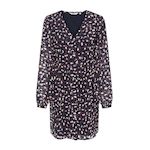 Only Robe /Bordeaux Femme Only Button. Coloris disponibles : Bleu