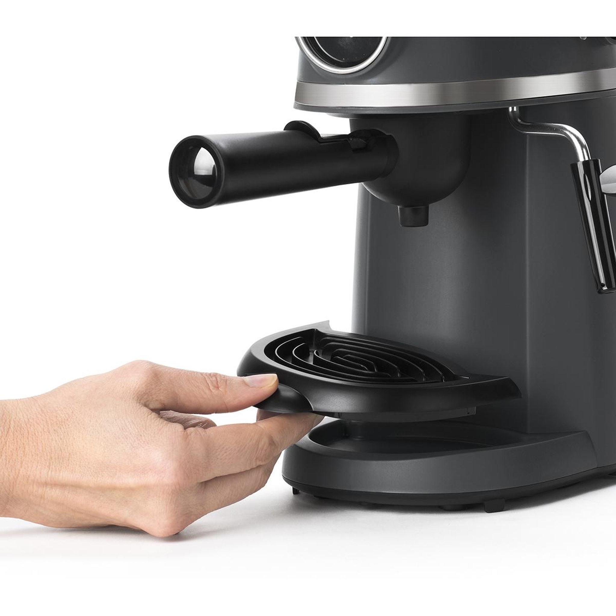 Voir la diapositive 5 : Black et Decker Machine à café vapeur 3.5bars 4 tasses - bxco800e