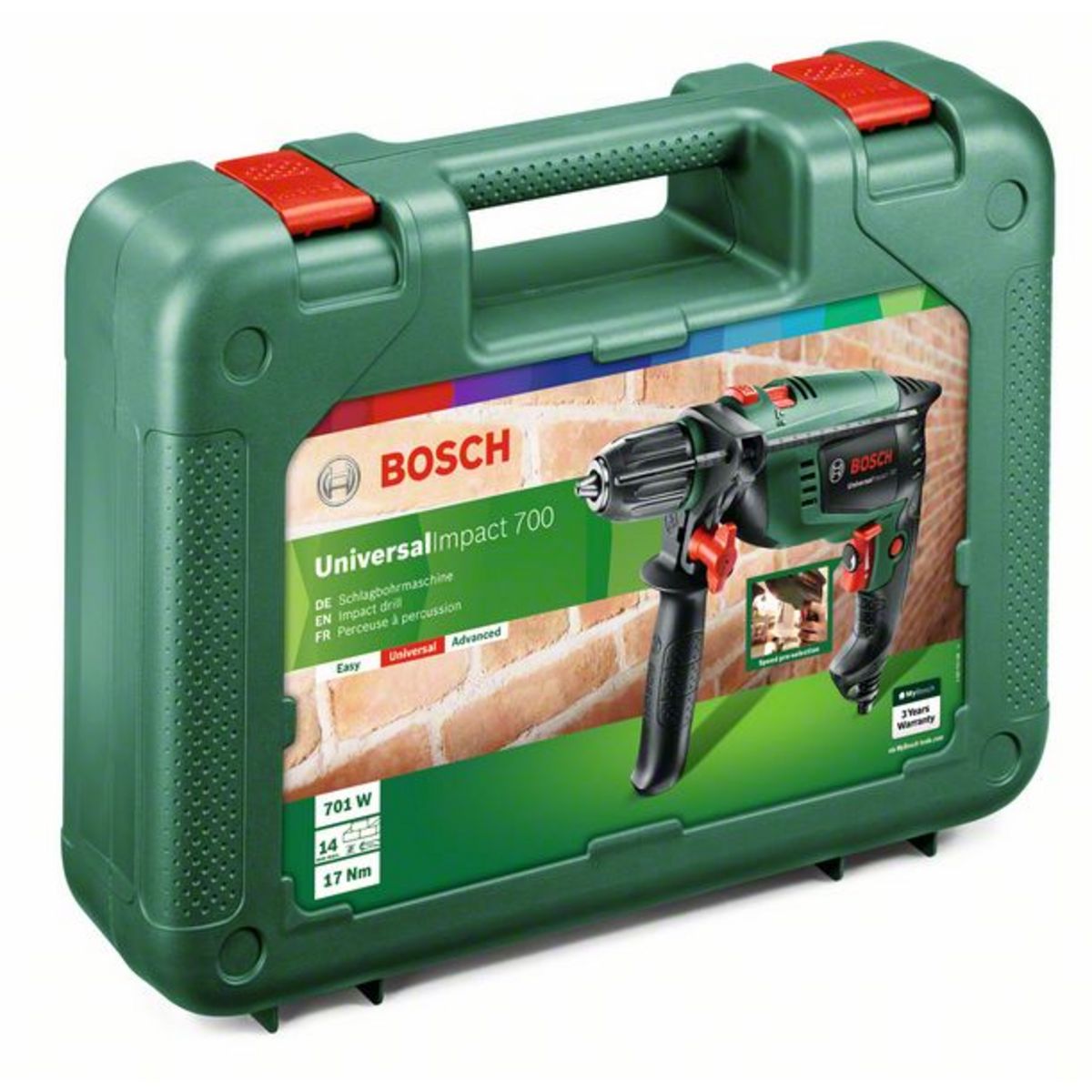 BOSCH Perceuse à percussion UniversalImpact 700 W