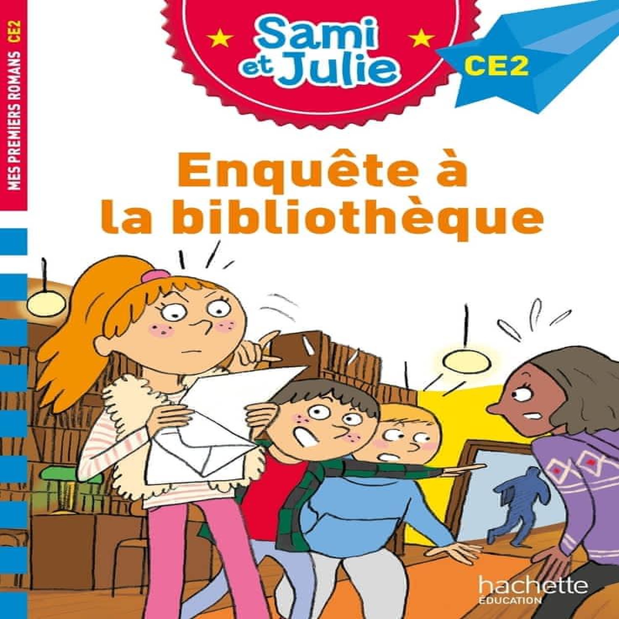 SAMI ET JULIE : ENQUETE A LA BIBLIOTHEQUE. CE2, Massonaud Emmanuelle