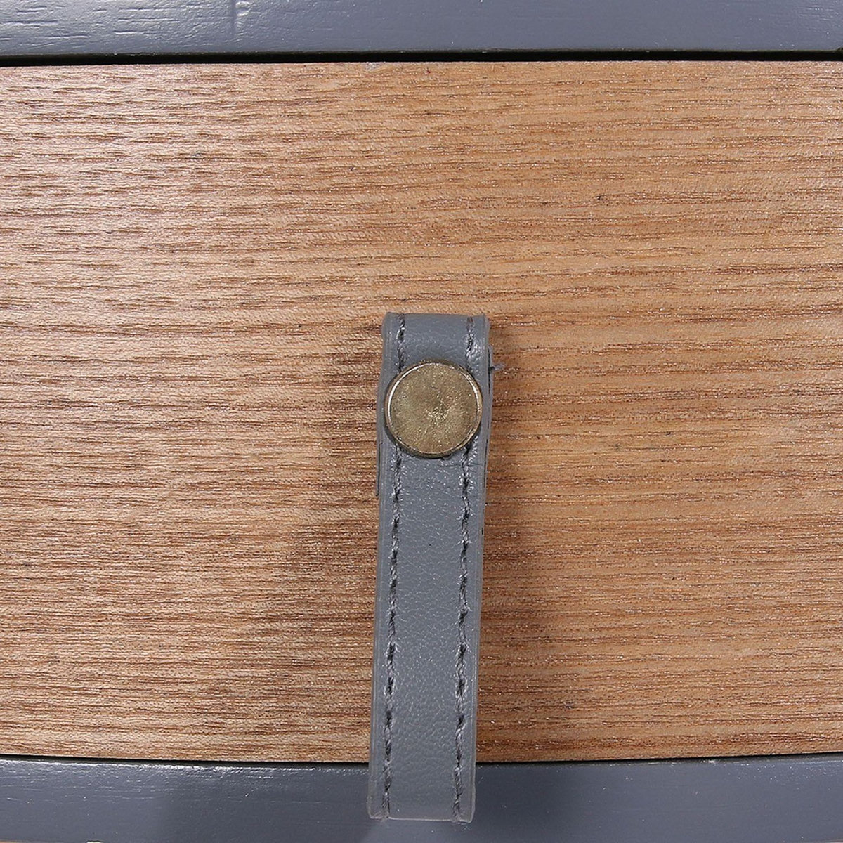The Home Deco Factory Table de chevet scandinave Nora - Diam. 35 x H. 45 cm