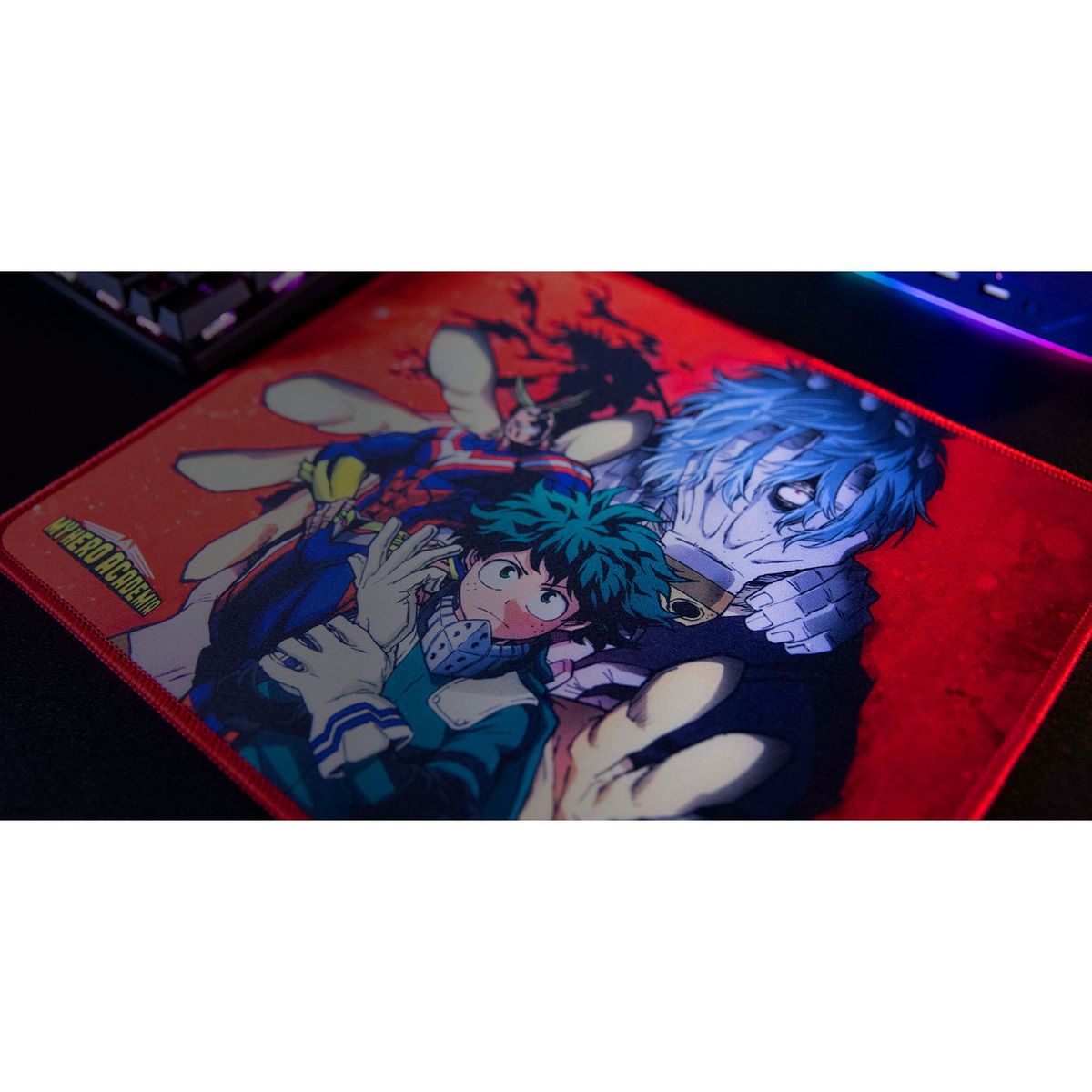Tapis de Souris Rouge My Hero Academia