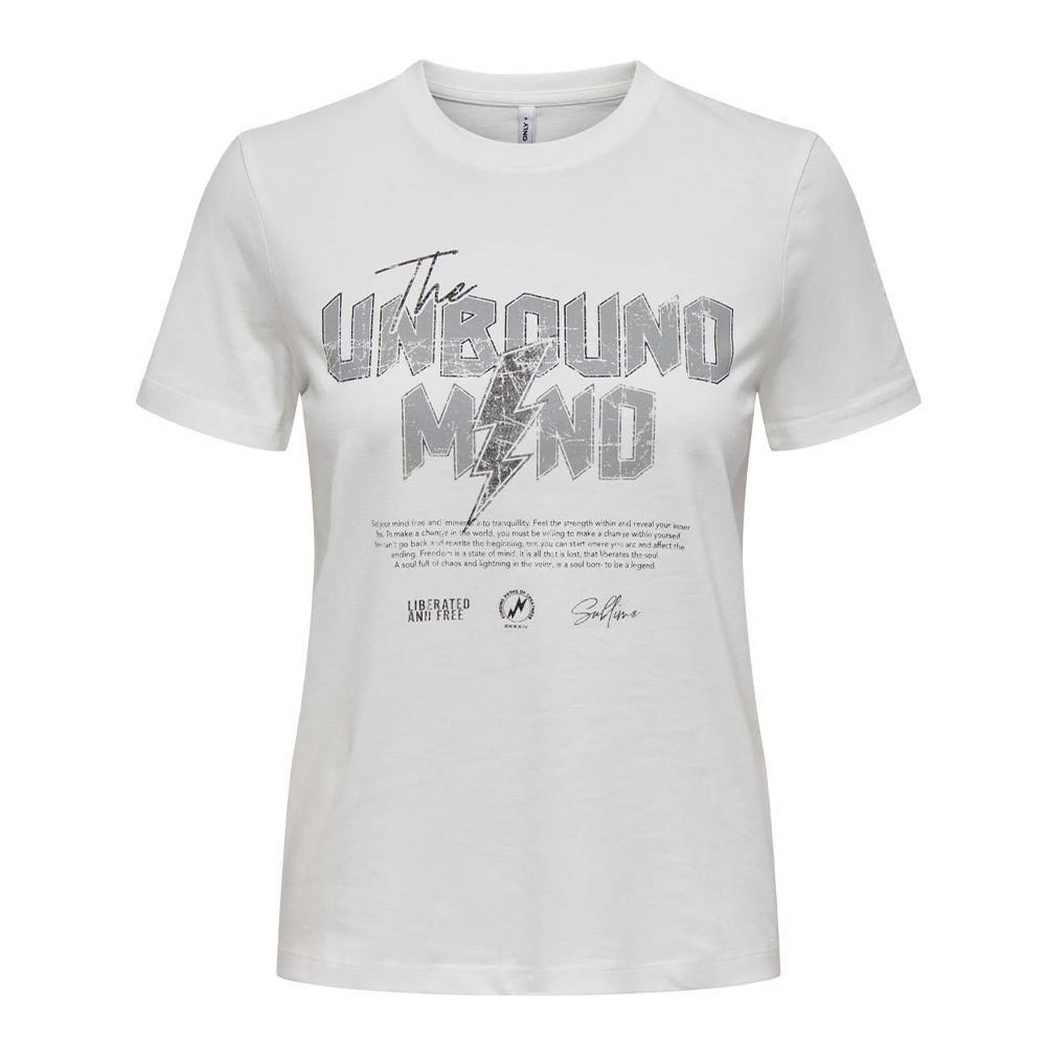 Voir la diapositive 1 : Only T shirt Blanc Femme Only Lima