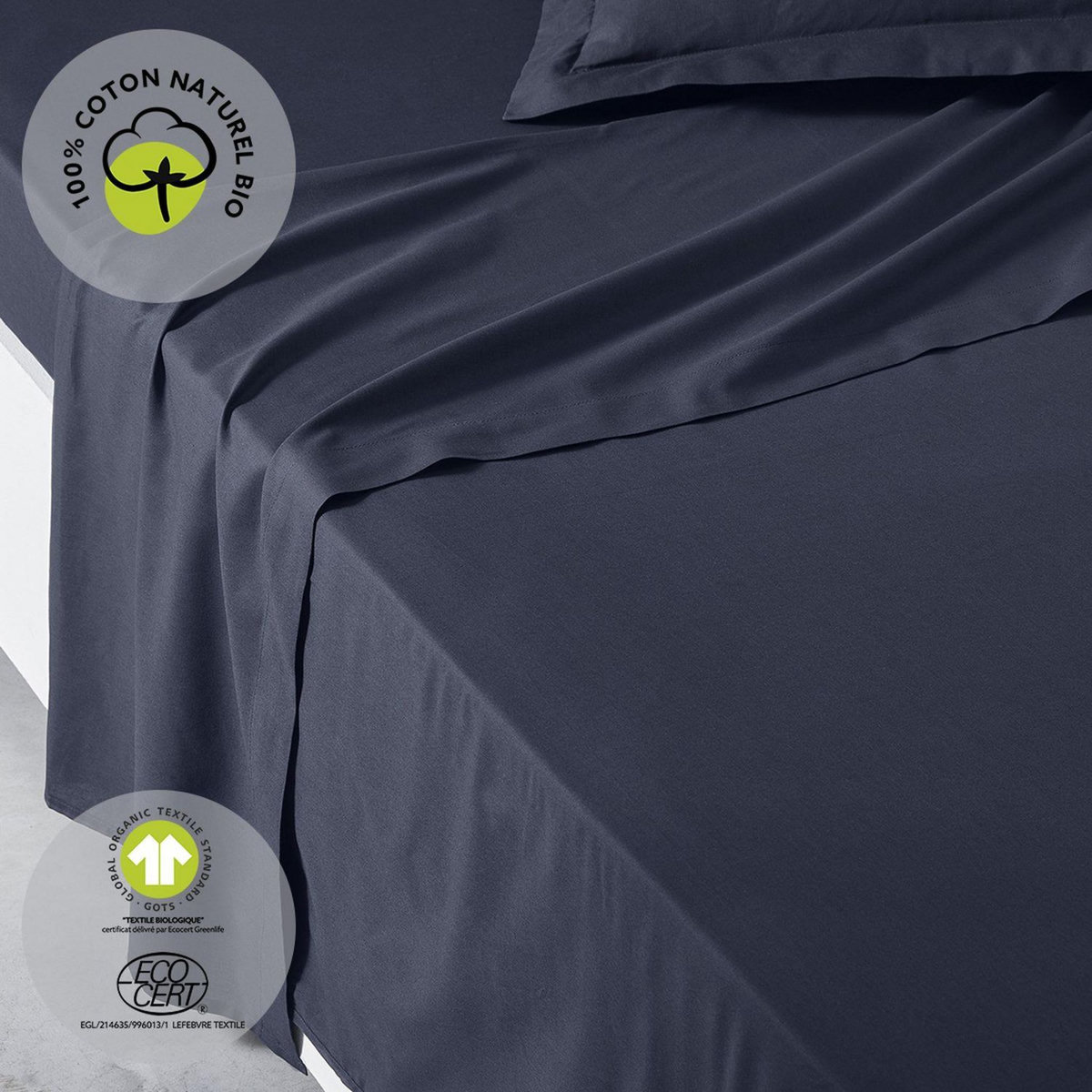 Today Drap plat - 100% coton BIO