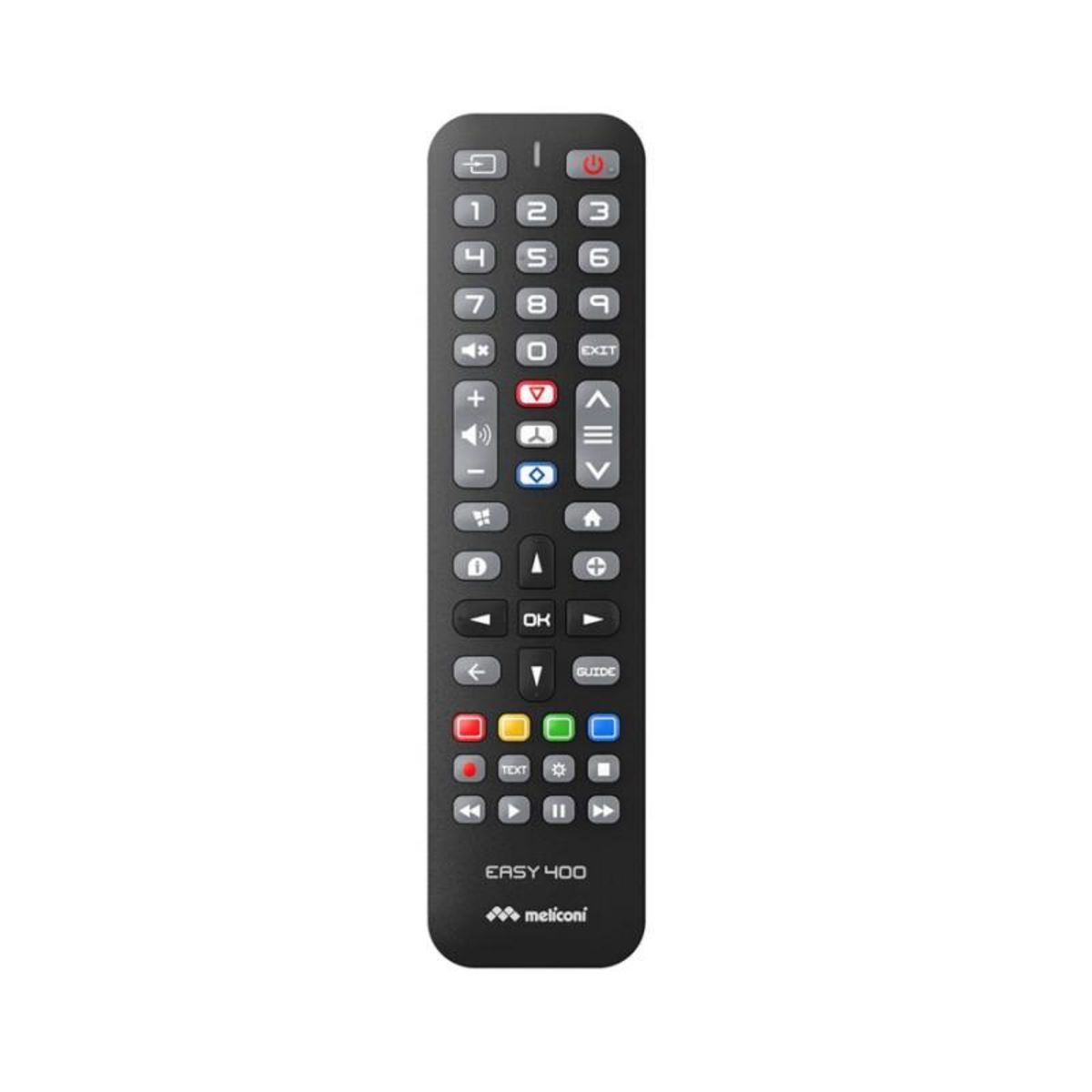 Meliconi Télécommande Meliconi de remplacement EASY 400 Noir pour TV Philips