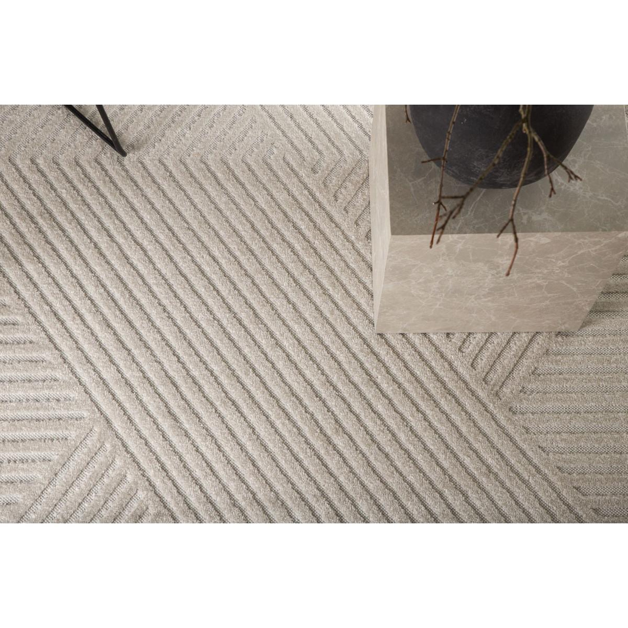 Voir la diapositive 4 : Paris Prix Tapis déco  aron solar  240x340cm naturel