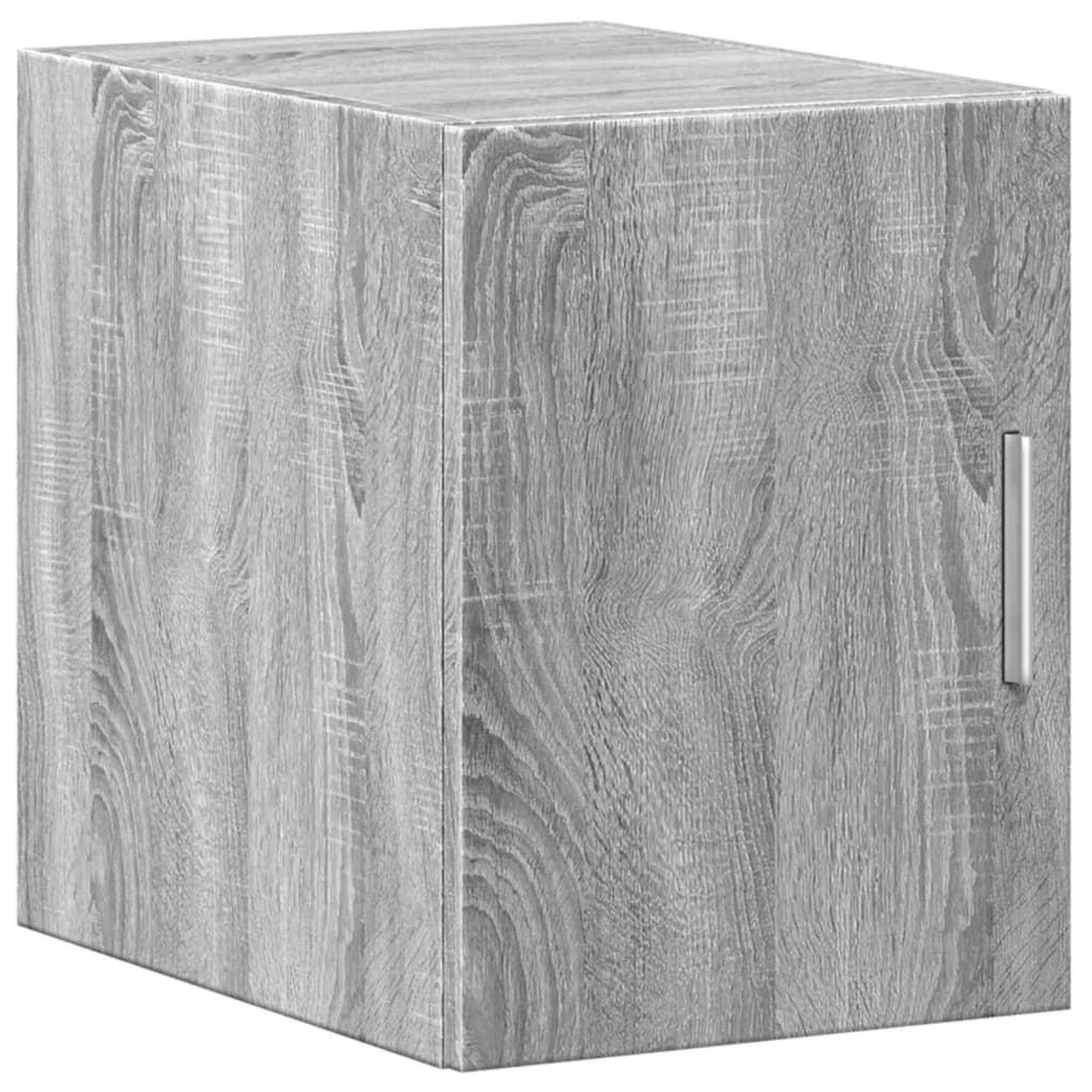 Voir la diapositive 2 : VIDAXL Armoire murale sonoma gris 30x42,5x40 cm bois d'ingenierie
