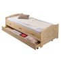 Voir la diapositive 6 : Paris Prix Lit Banquette Enfant Bois  Rob  90x200cm Naturel
