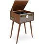 Voir la diapositive 2 : VICTROLA Platine vinyle VTA-835 Pieds Noyer