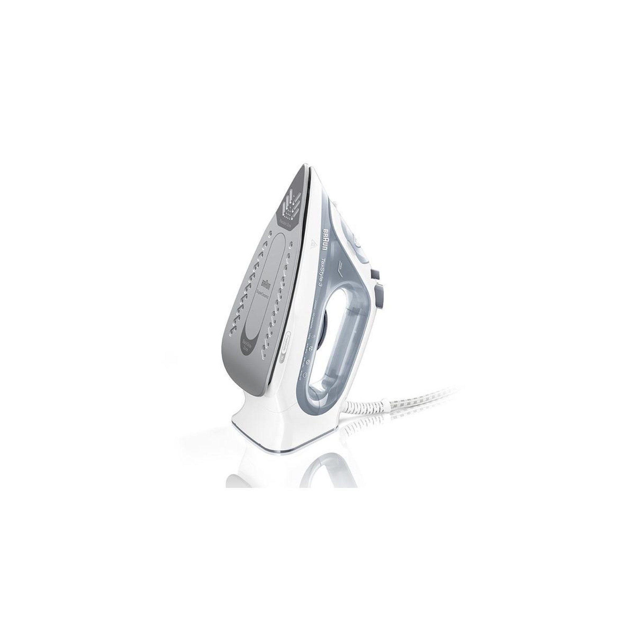 Voir la diapositive 3 : BRAUN Fer à repasser Braun semelle en céramique 2400 W