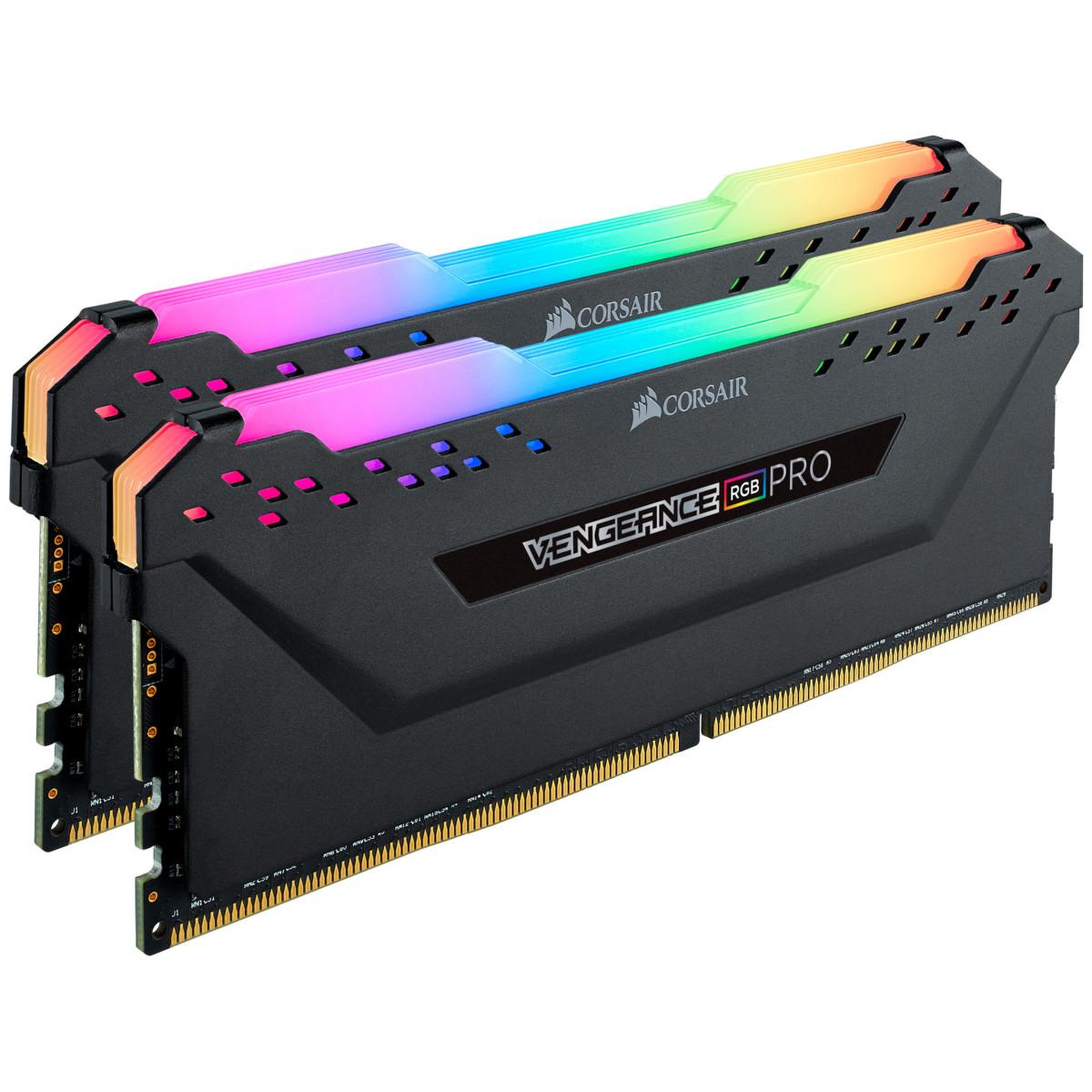 Voir la diapositive 3 : Corsair CORSAIR Memoire PC DDR4 - VENGEANCE RGB PRO 16GB 2x8GB - 3600MHz - CAS 18 - Kit Dual Channel CMW16GX4M2D3600C18