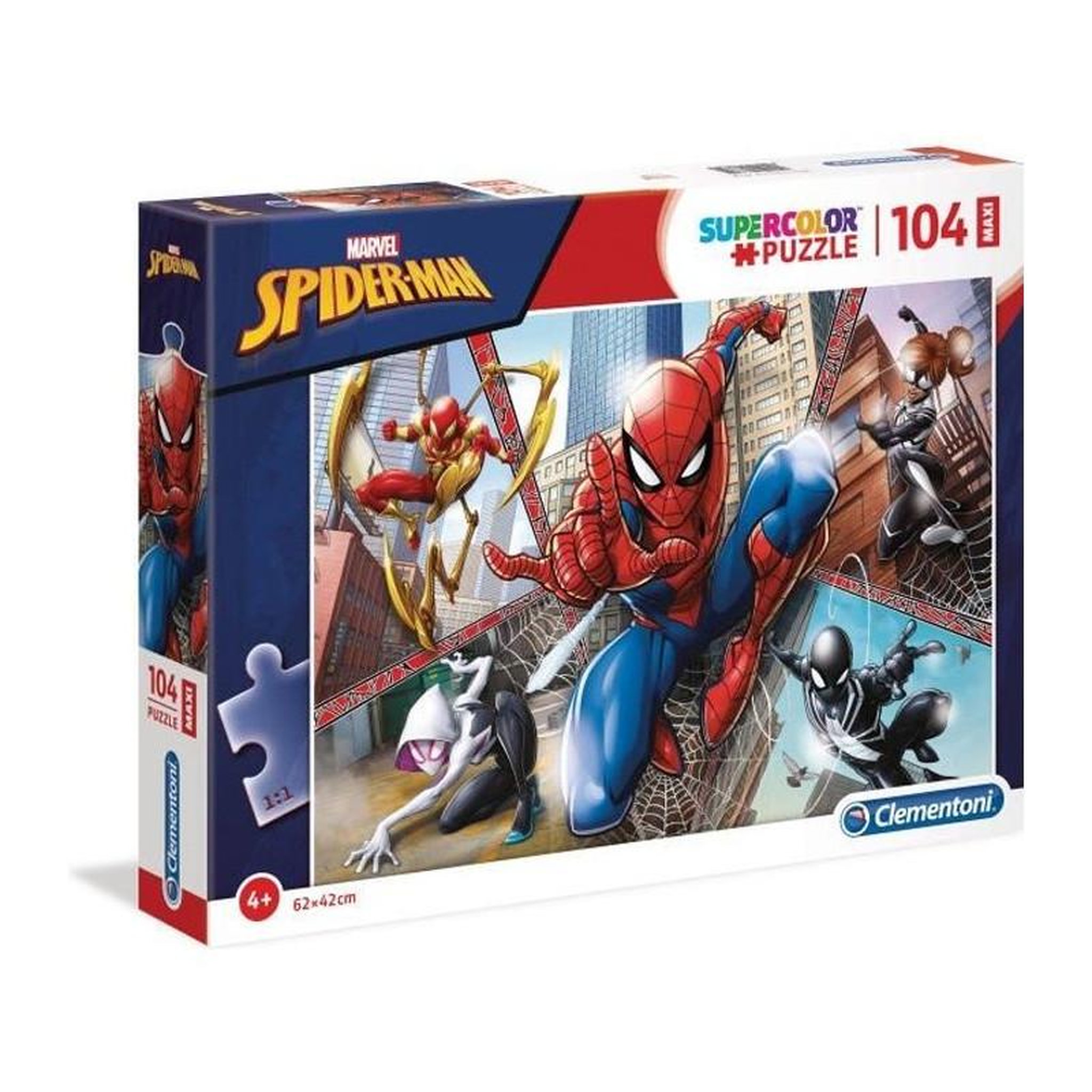 Voir la diapositive 1 : CLEMENTONI Clementoni - 104 pieces Maxi - Spider-Man