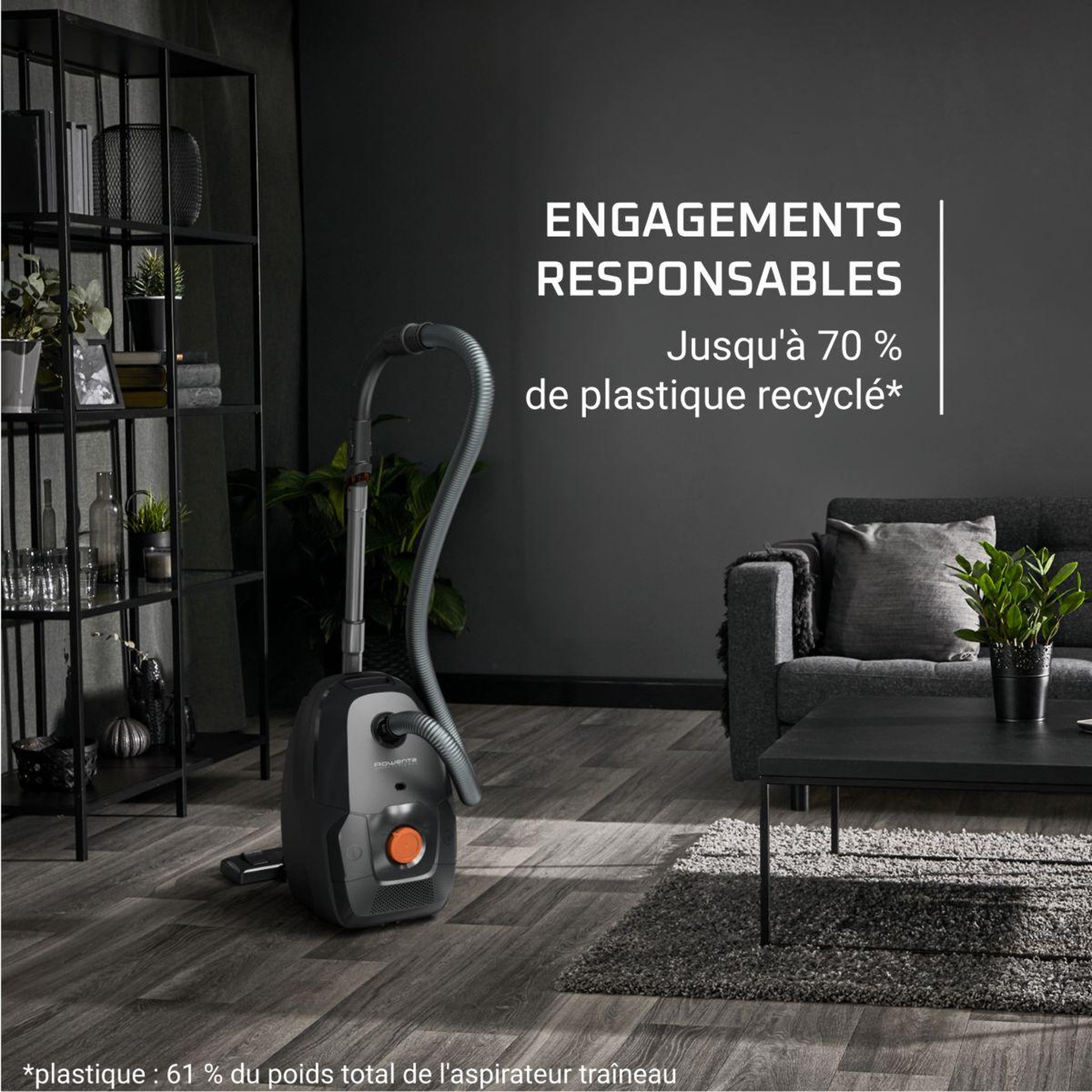 Voir la diapositive 4 : ROWENTA Aspirateur avec sac Green Force Max RO4934EA
