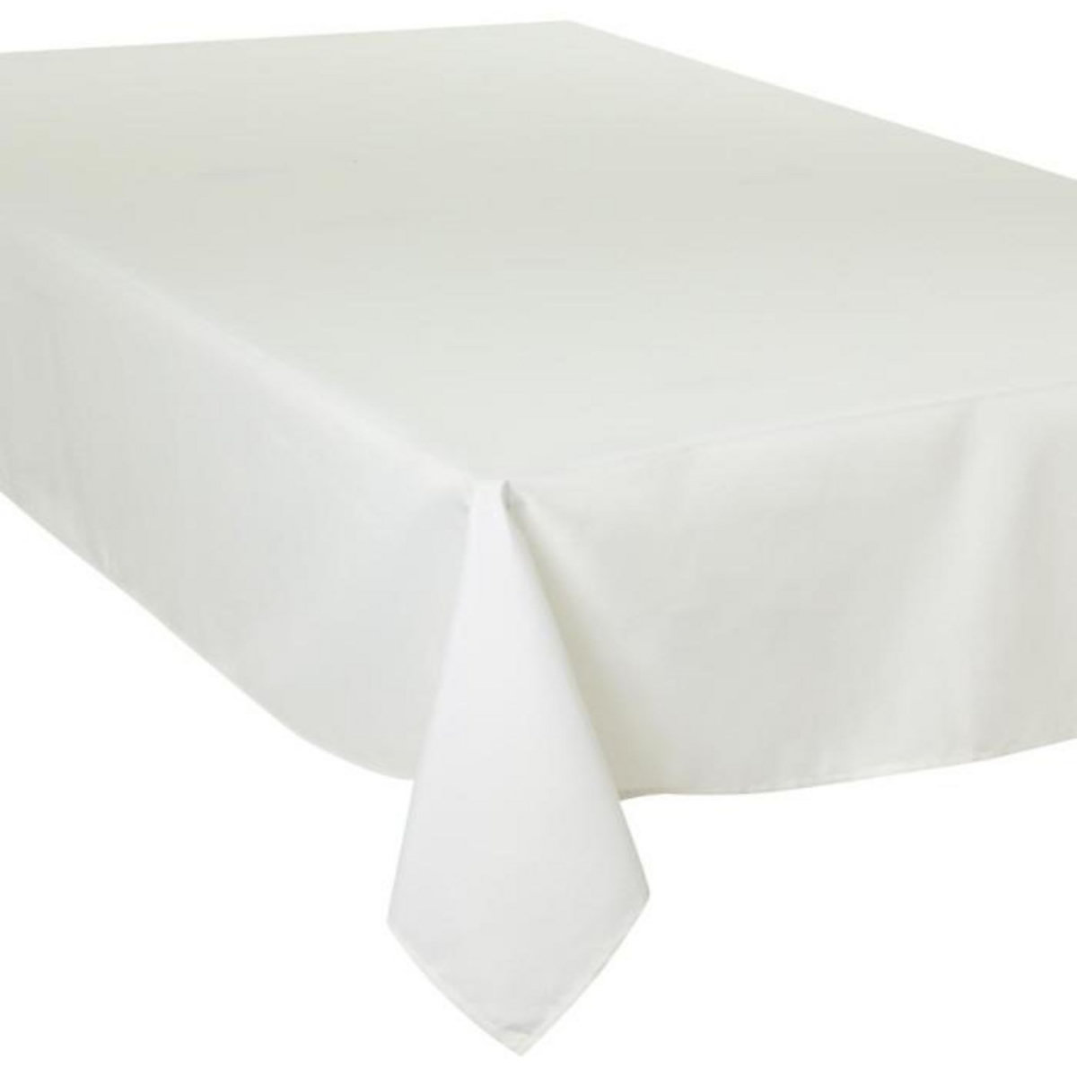 ATMOSPHERA Nappe Antitache  Unie  150x300cm Ivoire