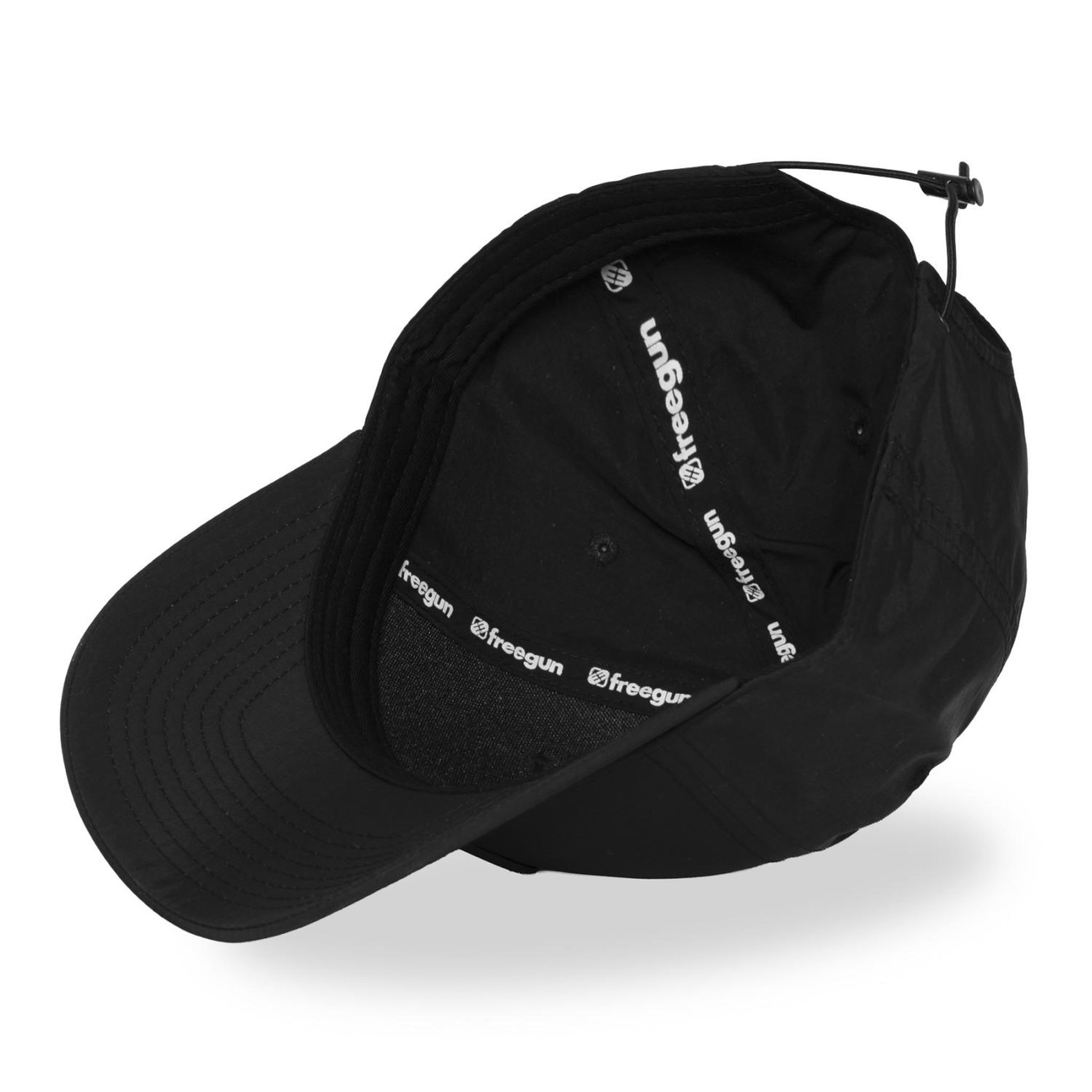 Voir la diapositive 6 : FREEGUN Casquette baseball avec écusson rond PU FRGN