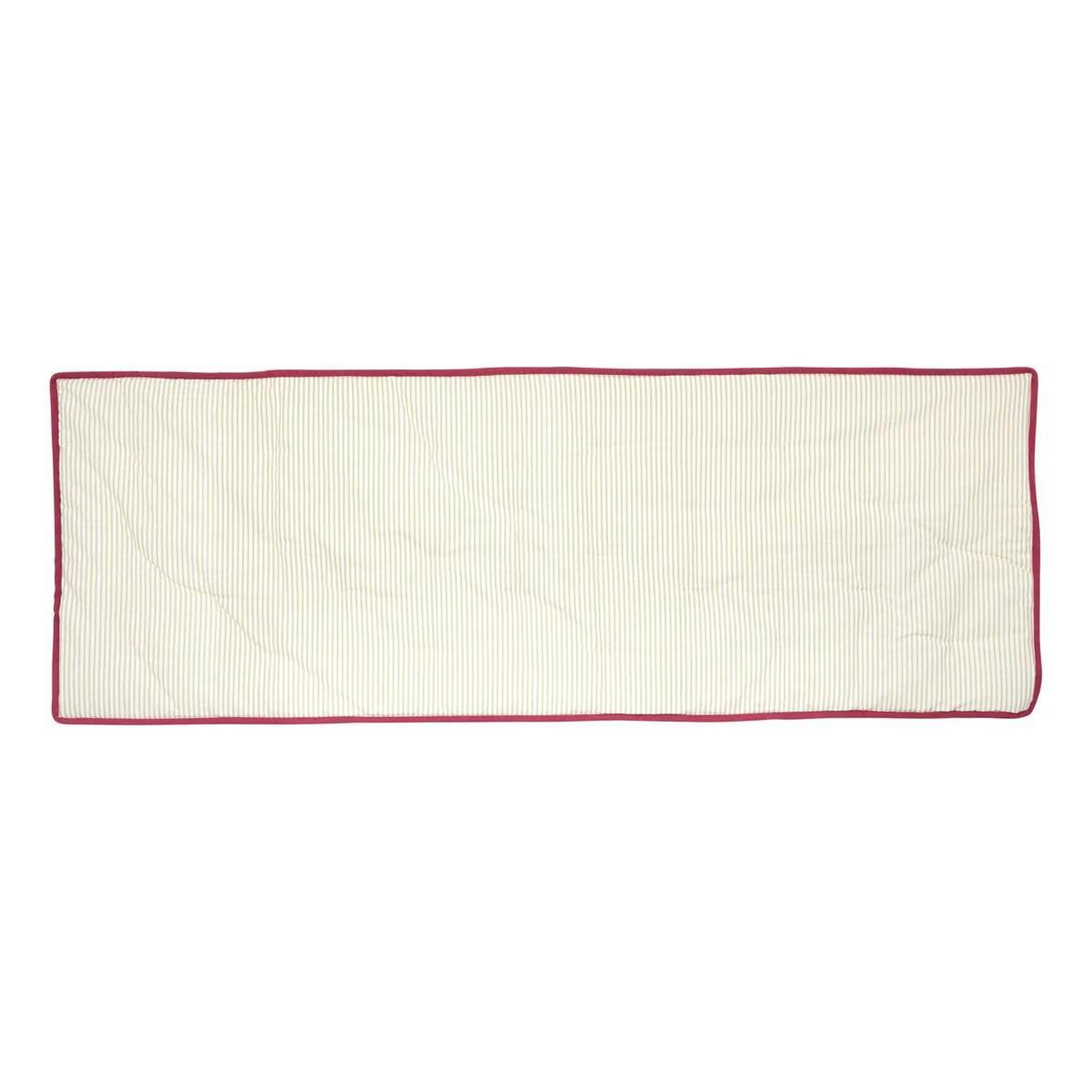 ATMOSPHERA Matelas d'Assise Réversible  Fleur de Rose  60x180cm Vert