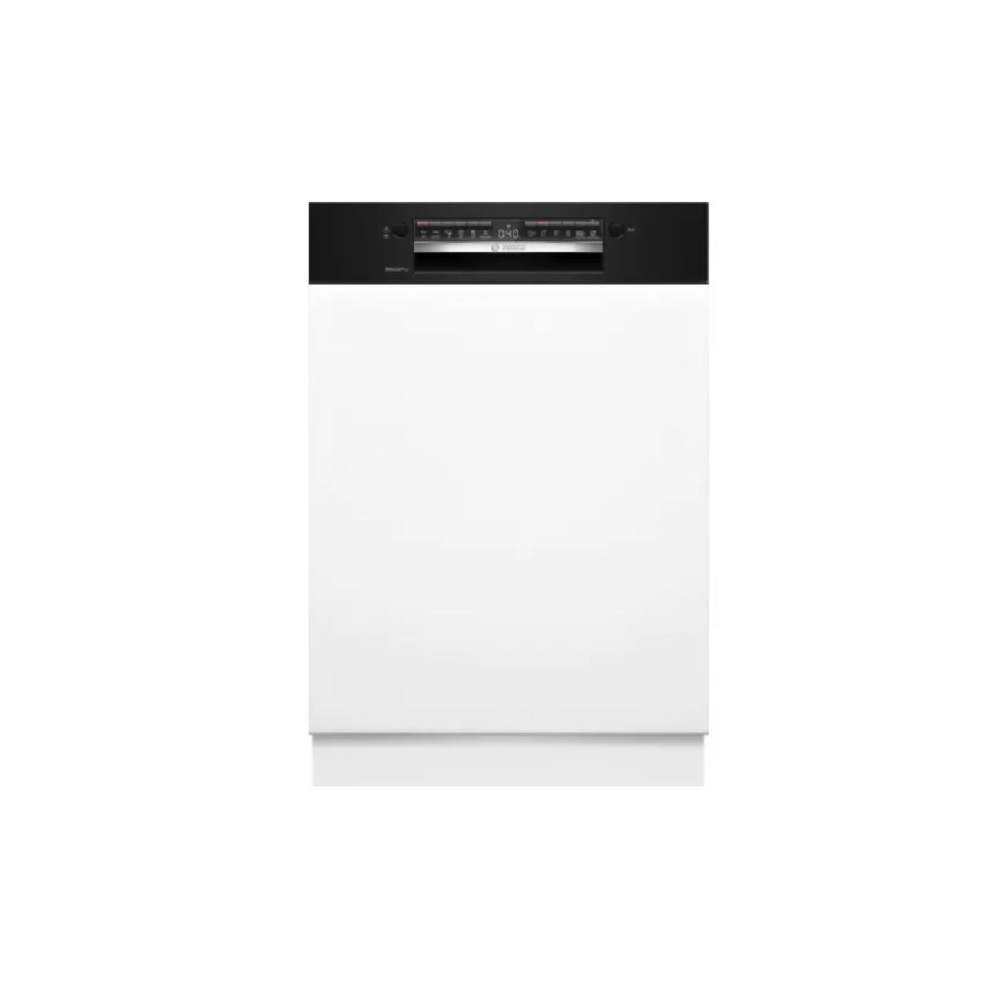 Voir la diapositive 1 : BOSCH Lave-vaisselle intégrable 60cm 14 couverts 42db avec bandeau noir - SMI4HCB19E